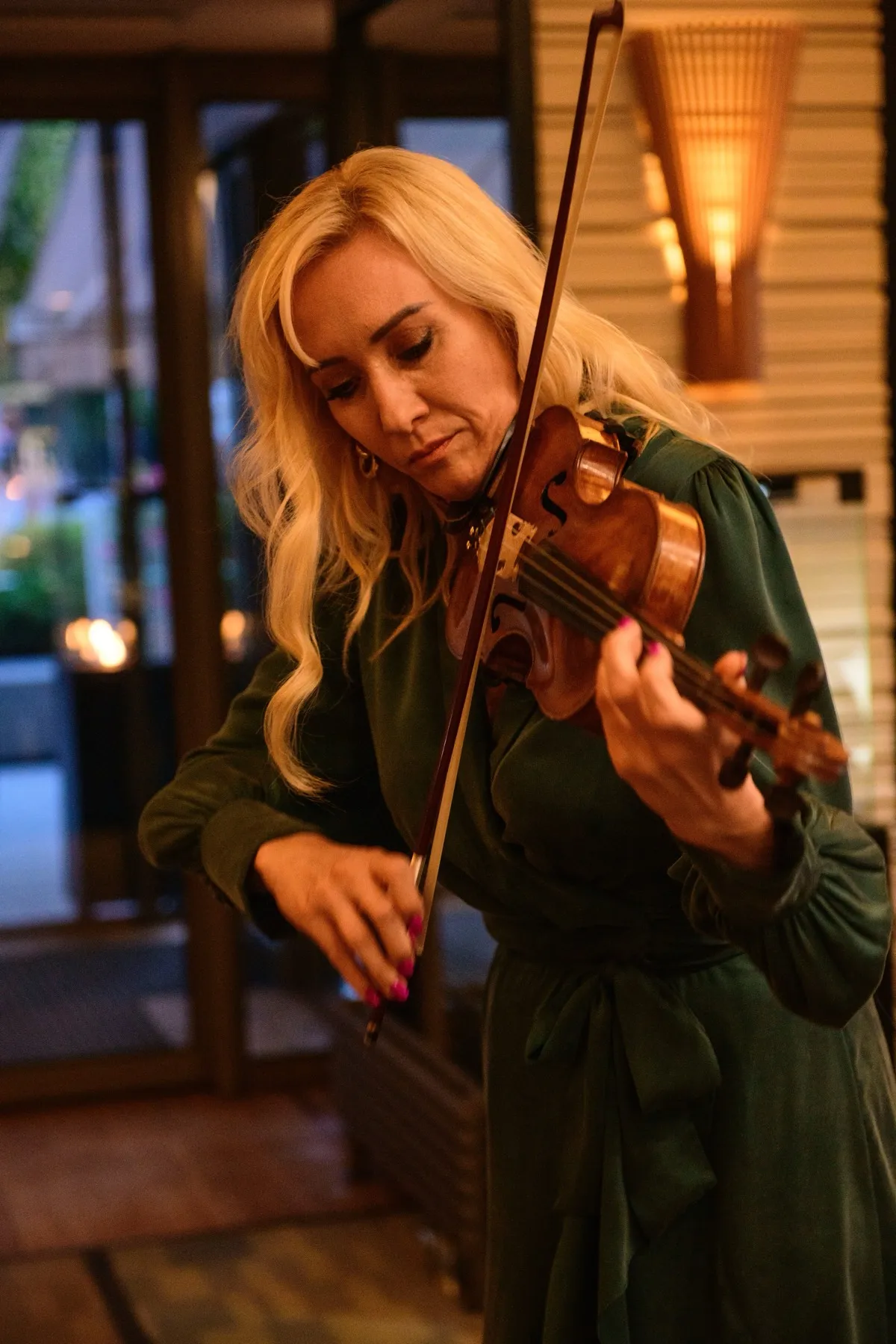 Patrycja Piekutowska podczas koncertu