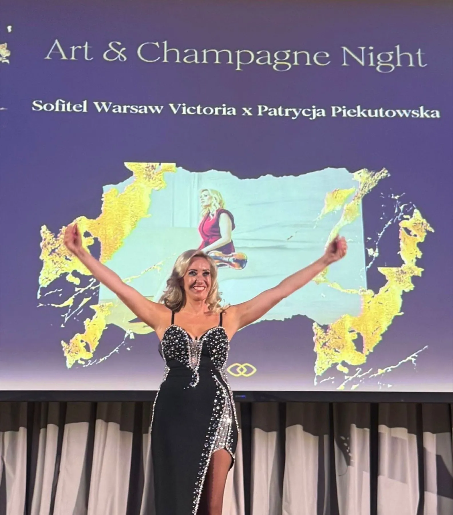 Patrycja Piekutowska podczas koncertu